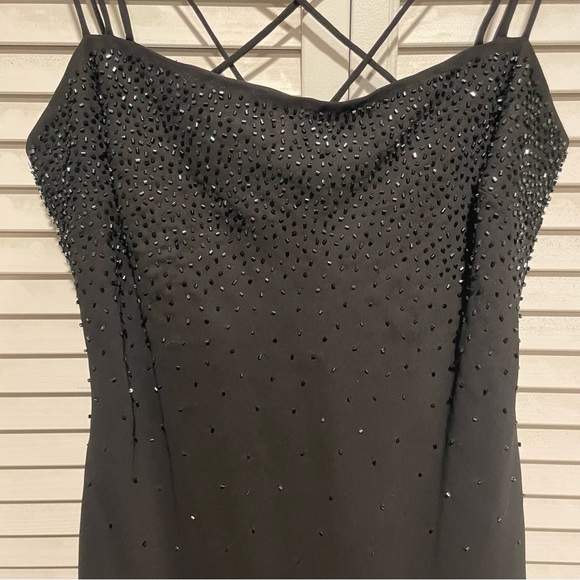 Black Sparkly Mini Dress - Picture 5 of 5